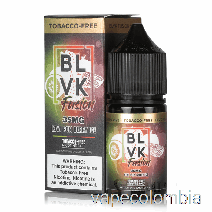 Vape Kit Completo Kiwi Pom Berry Ice - Sales De Fusión Blvk - 30ml 50mg